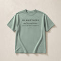 Quiet Strength Tee in Bay
