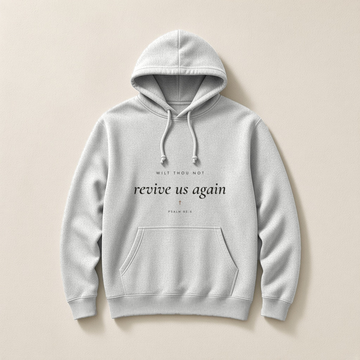 Revive Us Again Hoodie in Ash