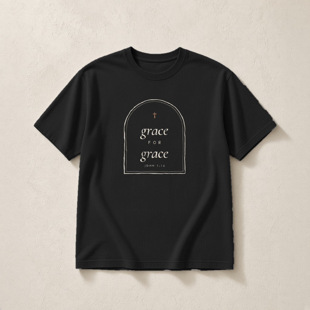 Grace for Grace Tee in Black