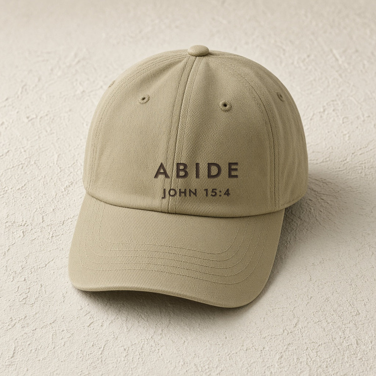Abide Dad Cap, front
