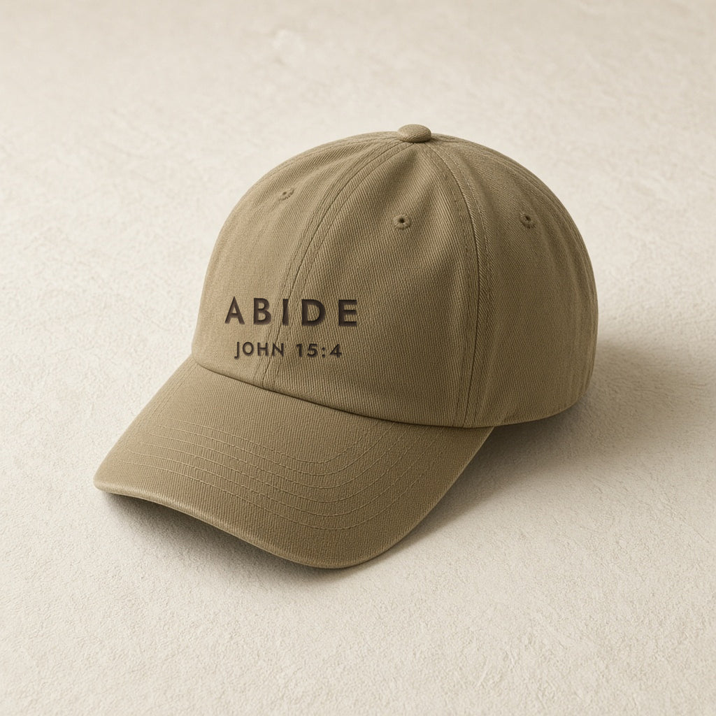 Abide Dad Cap, three quarter