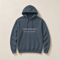 Fear Thou Not Hoodie in Dark Heather